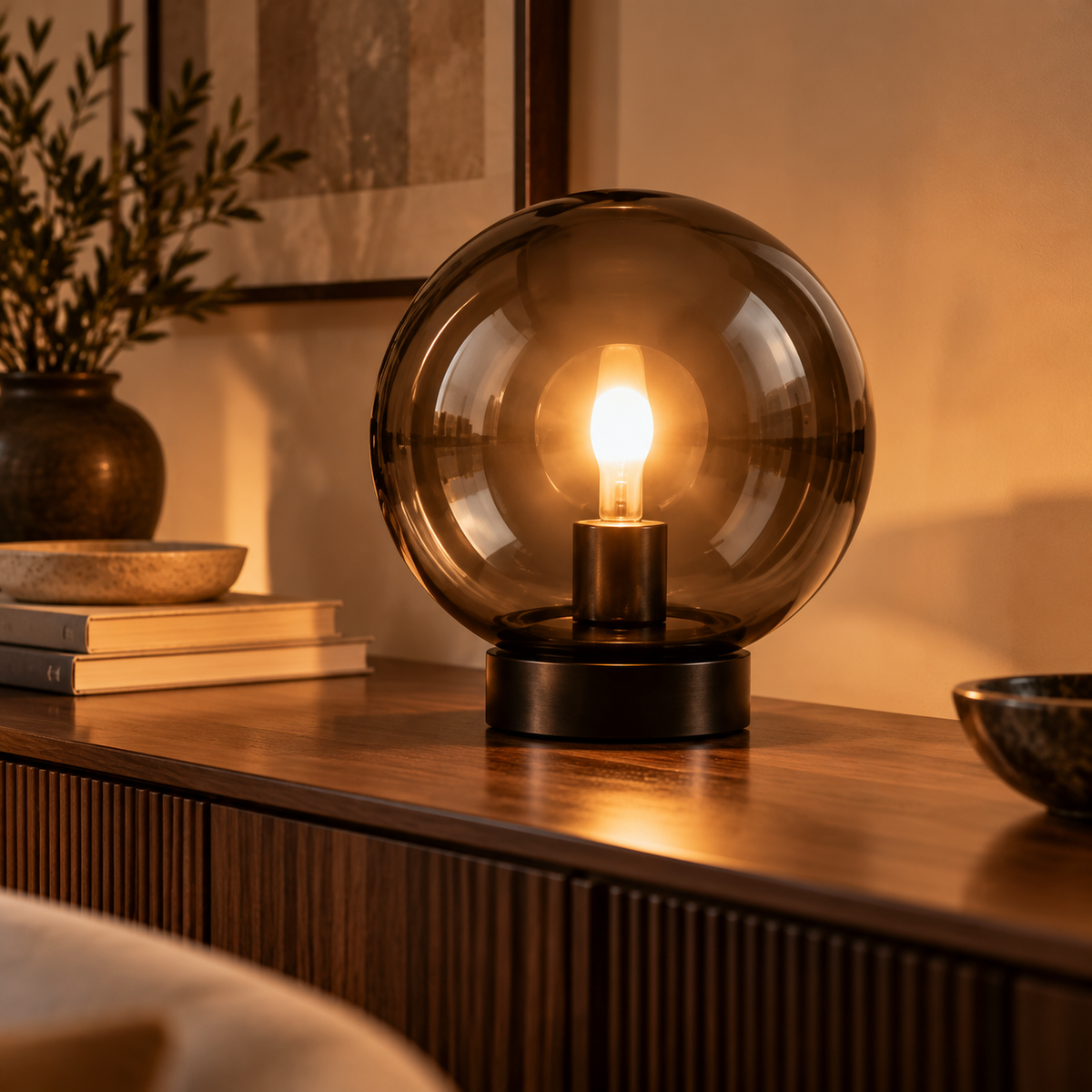 Nocturne Glass Lamp