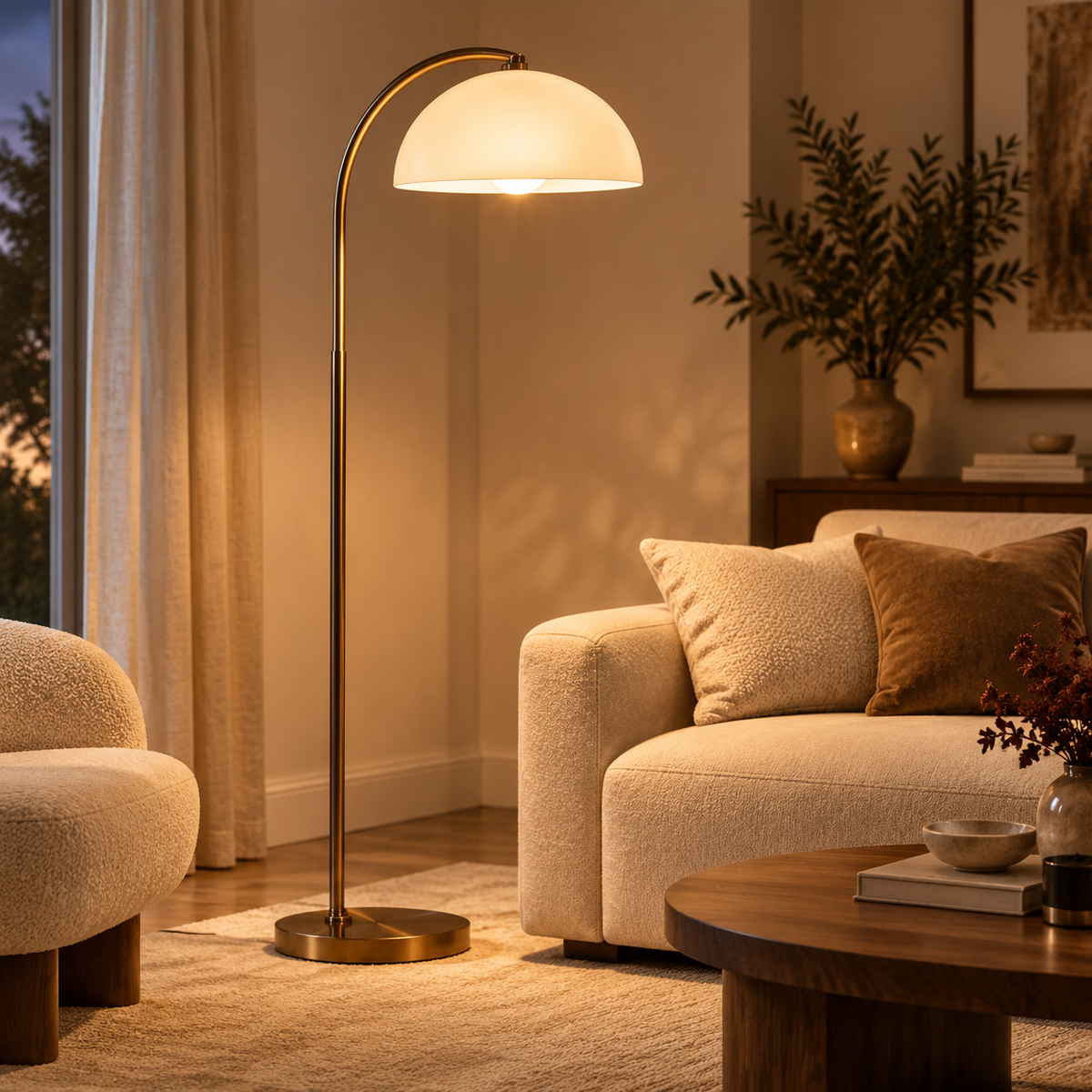 Orla Sculptural Floor Lamp