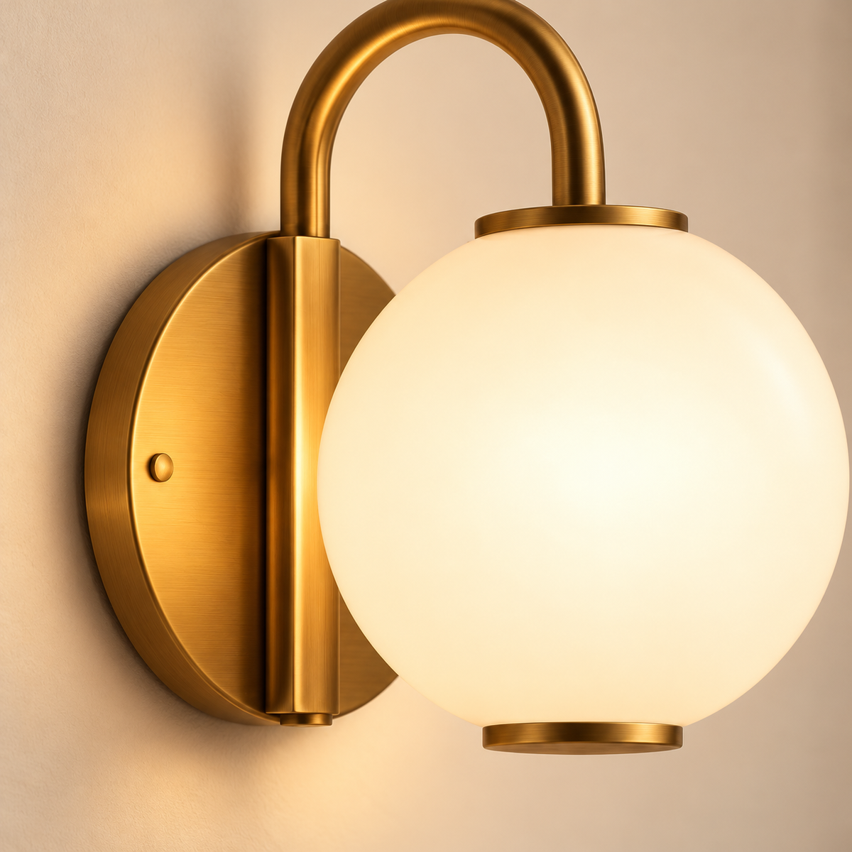 Halo Arc Sconce