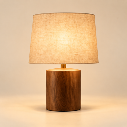 Noma Walnut Lamp